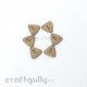 MDF Buttons #11 - 14mm Triangle - 6 Buttons