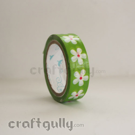 Design Tape #1 (Green & White)