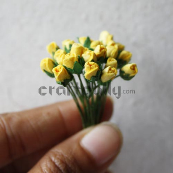 Paper Roses - Mini25 - Yellow