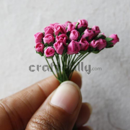 Paper Roses - Mini25 - Dark Pink