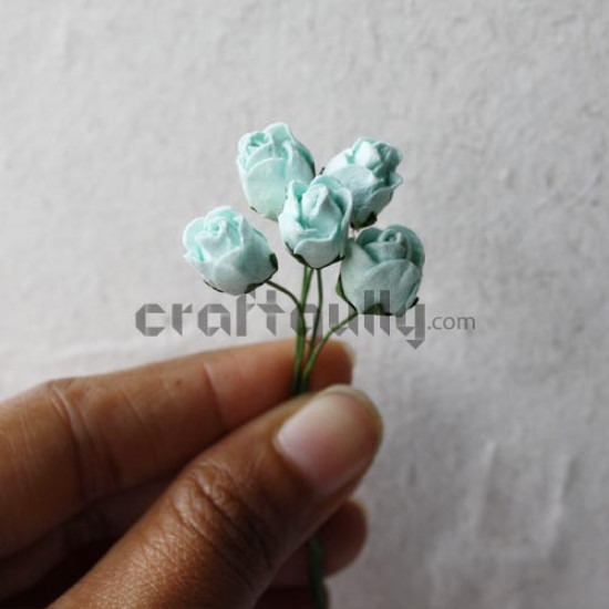 Paper Roses - Mini5 - Pastel Green
