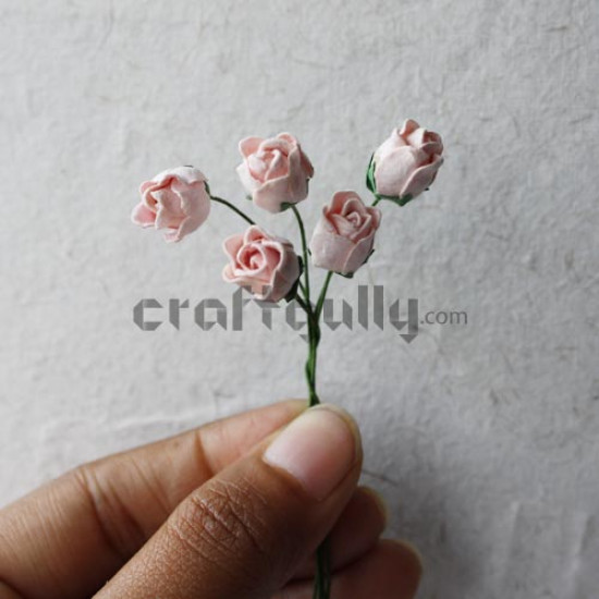 Paper Roses - Mini5 - Baby Pink
