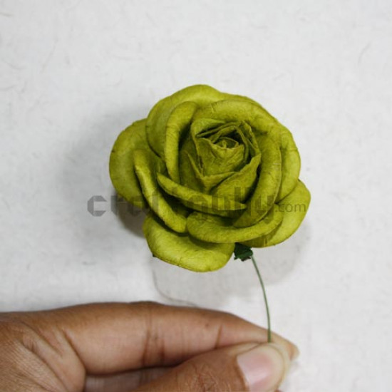 Paper Rose - Green