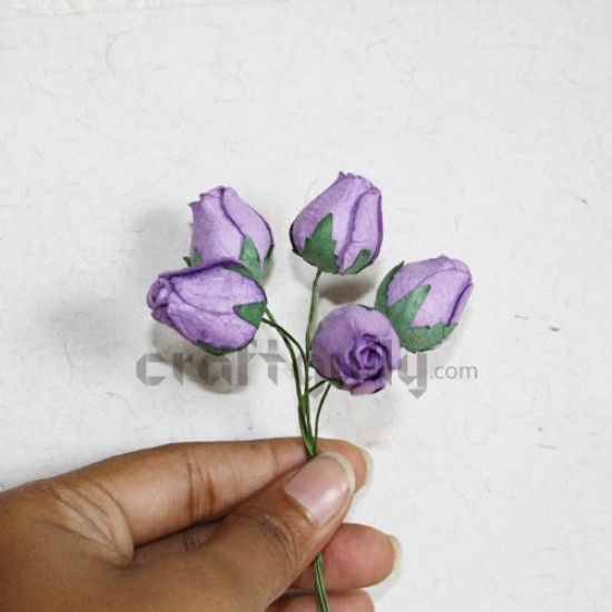 Paper Rose Buds - Lilac