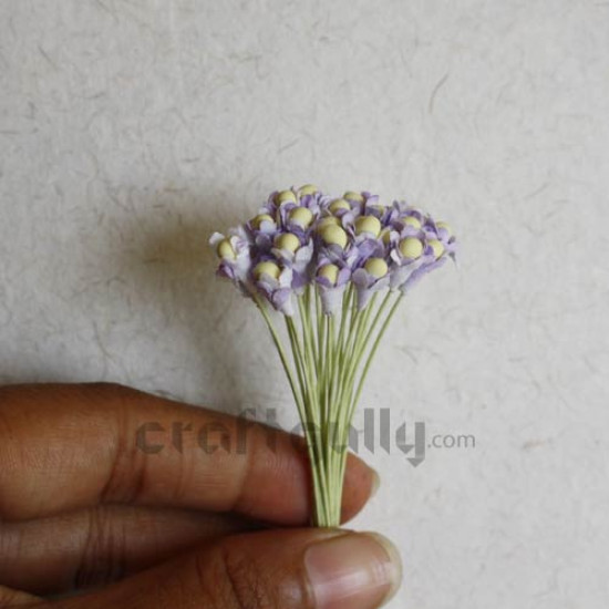 Paper Flowers - Mini Bouquet25 - Lilac Shaded
