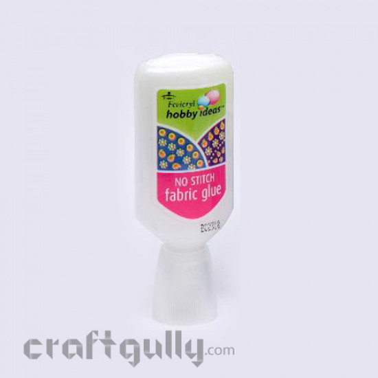 Fevicryl Hobby Ideas No Stitch Fabric Glue (20 ml)
