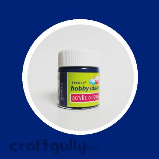 Acrylic Colors - Prussian Blue (15ml)