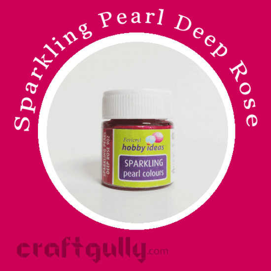 Sparkling Pearl Colors - Deep Rose (10ml)