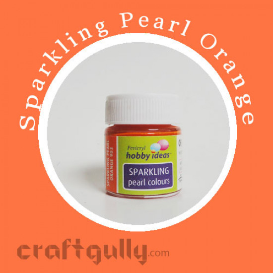 Sparkling Pearl Colors - Orange (10ml)