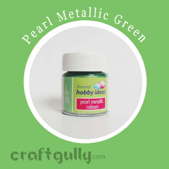 Pearl Metallic Colors - Green (10ml)