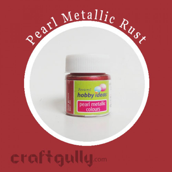Pearl Metallic Colors - Rust (10ml)