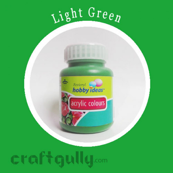 Acrylic Colors - Light Green (100ml)
