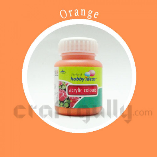 Acrylic Colors - Orange (100ml)