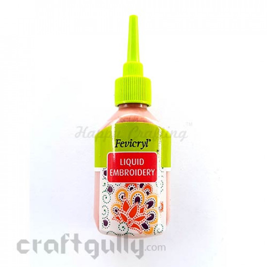 Fevicryl Liquid Embroidery - Pearl Metallic Copper