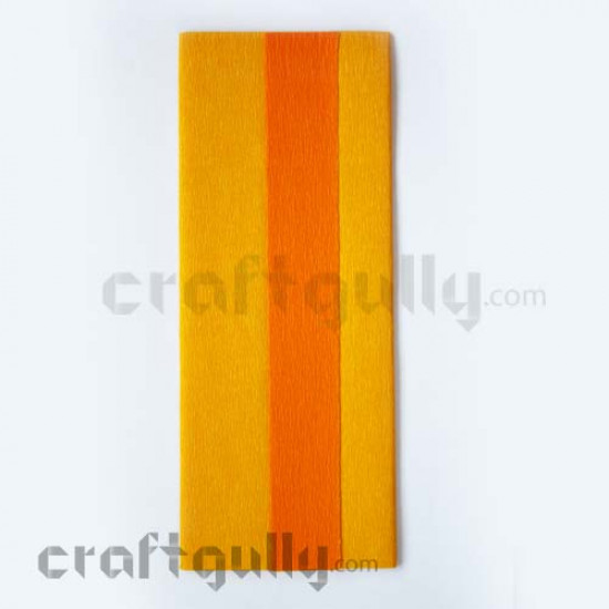 Duplex Paper - Golden Yellow & Orange