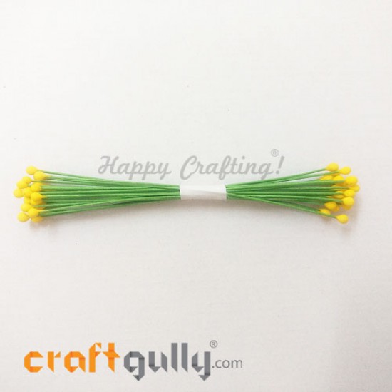 Pollen Wired - Ceramic Head - Sunflower Yellow - 24 Pollens