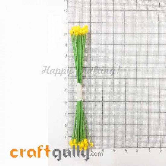 Pollen Wired - Ceramic Head - Sunflower Yellow - 24 Pollens