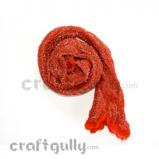 Stocking Cloth - Vermilion Shimmer