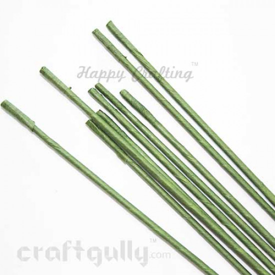 Pre-taped Wire 12 Gauge - Green - Pack of 5