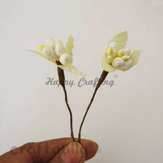 Pollen - Stamen Cluster - Yellow - Pack of 2