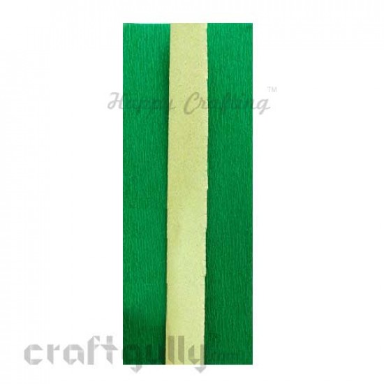 Duplex Paper 20 inches - Bottle Green & Pastel Green - 1 Sheet