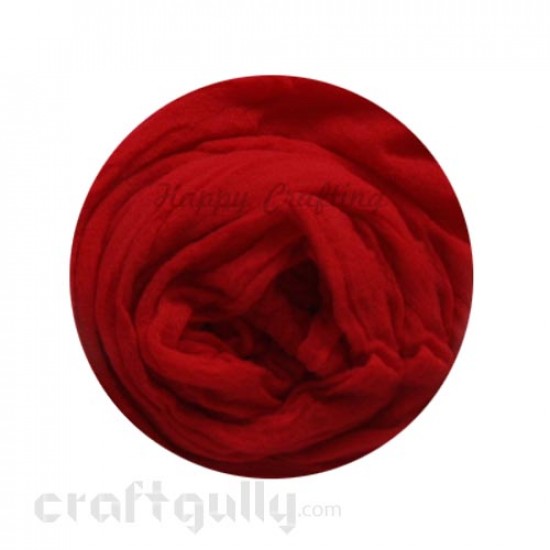 Stocking Cloth 0.6m - Red - Pack of 1
