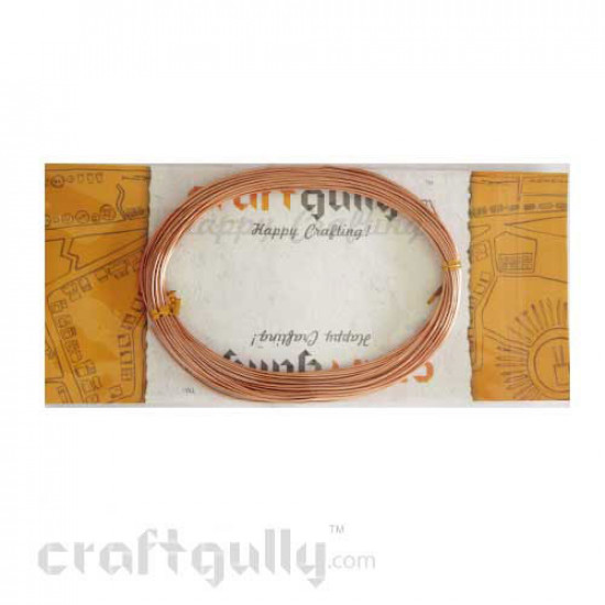 Craft Wire - Aluminium 1mm - Light Copper
