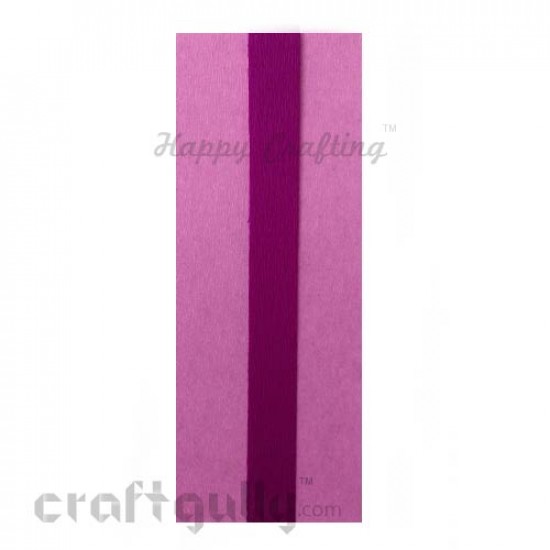 Duplex Paper 20 inches - Baby Pink & Purple - 1 Sheet