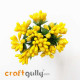 Pollen - Stamen Cluster - Lemon Yellow - Pack of 10