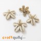Artificial Flowers - Cowrie Shell #1 - 39mm - Pack of 1