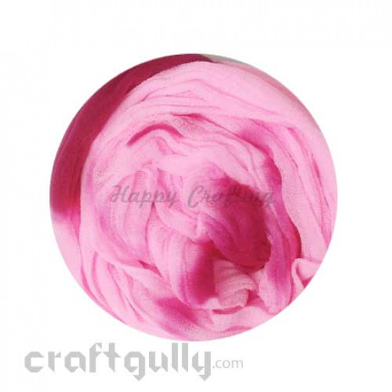 Stocking Cloth - Shaded - Baby Pink & Plum