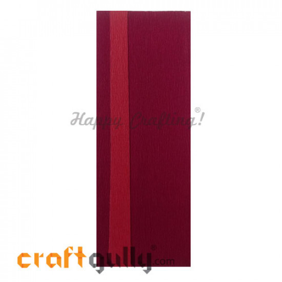 Duplex Paper 36 inches - Dark Red & Red - Pack of 1