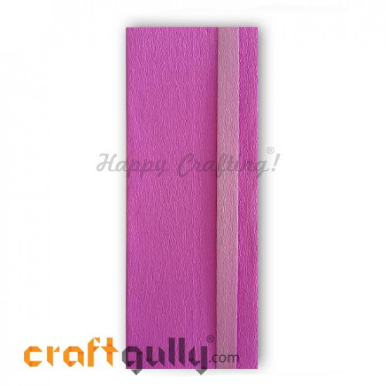Duplex Paper 23 inches - Purple & Lilac - 1 Sheet