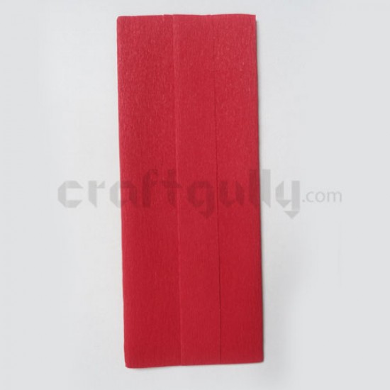 Duplex Paper 18 inches - Red - 1 Sheet