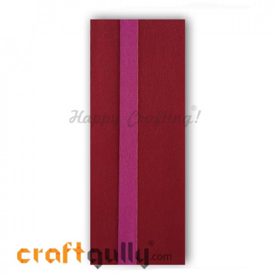 Duplex Paper 20 inches - Dark Red & Pink - Pack of 1