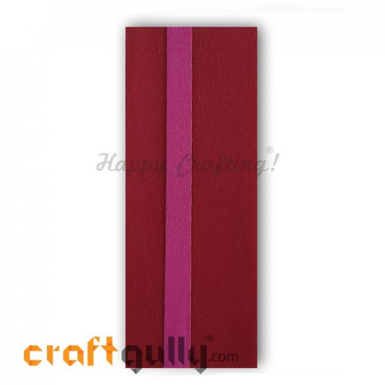 Duplex Paper In Dark Red Pink Color Flower Making Online In