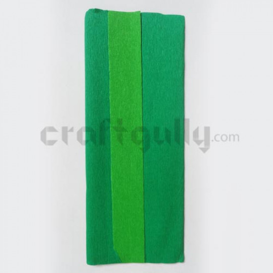 Duplex Paper - Bottle Green & Light Green
