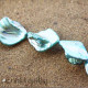Shell Beads - Natural Large - Blues - 18 beads