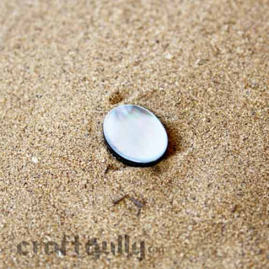 Shell Beads - Oval - Mother of Pearl Sheen