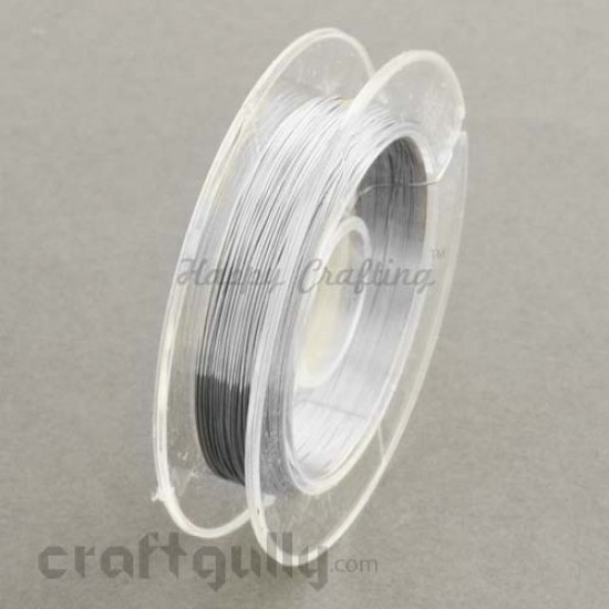 Buy Copper Jewellery Making Wire In Silver Online. COD. Low Prices