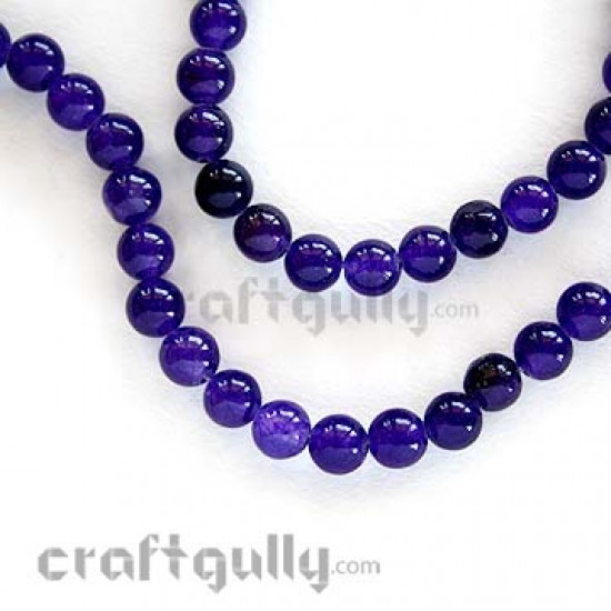 Beads 6mm - Amethyst (60 beads)