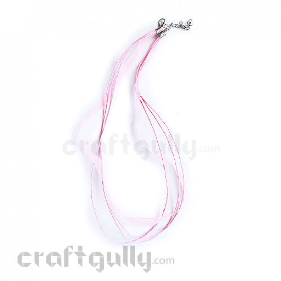 Necklace Cord - Multi Strand - Pink