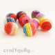 String Beads - 25mm - Paper - Pack of 1