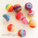 String Beads - 25mm - Paper - Pack of 1