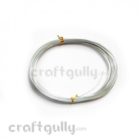 Craft Wire - Aluminium 1mm - Silver