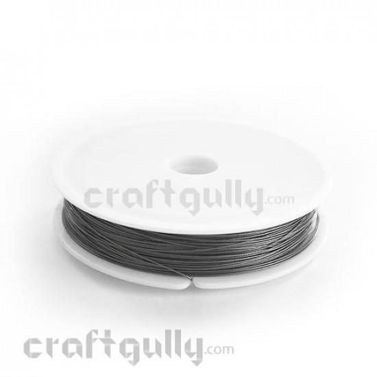Craft Wire - Tiger Tail - Grey