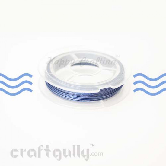 Craft Wire - Tiger Tail - Ocean Blue - 10m