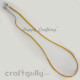 Necklace Cords - Faux Leather - Sunflower Yellow