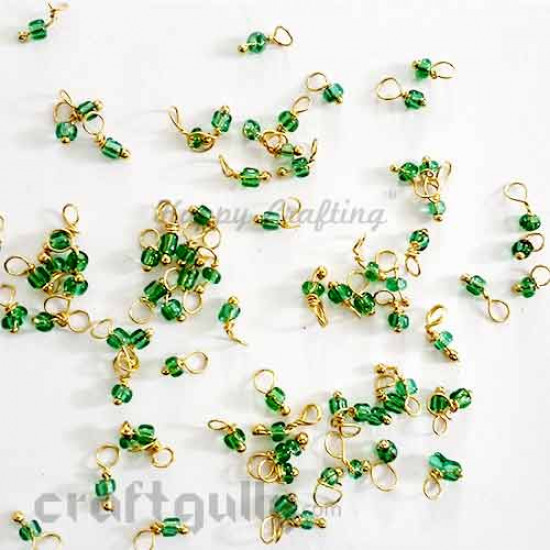 Loreals 2mm - Glass - Bottle Green - 5gms