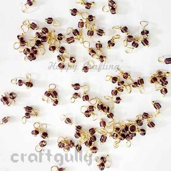 Loreals 2mm - Glass - Dark Purple - 5gms